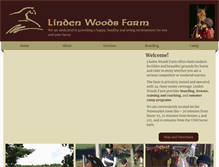 Tablet Screenshot of lindenwoodsfarm.com